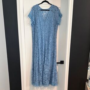 Torrid Blue Lace Dress